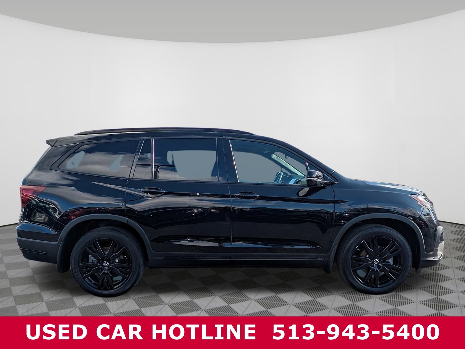 Used 2022 Honda Pilot Black Edition with VIN 5FNYF6H75NB004611 for sale in Batavia, OH