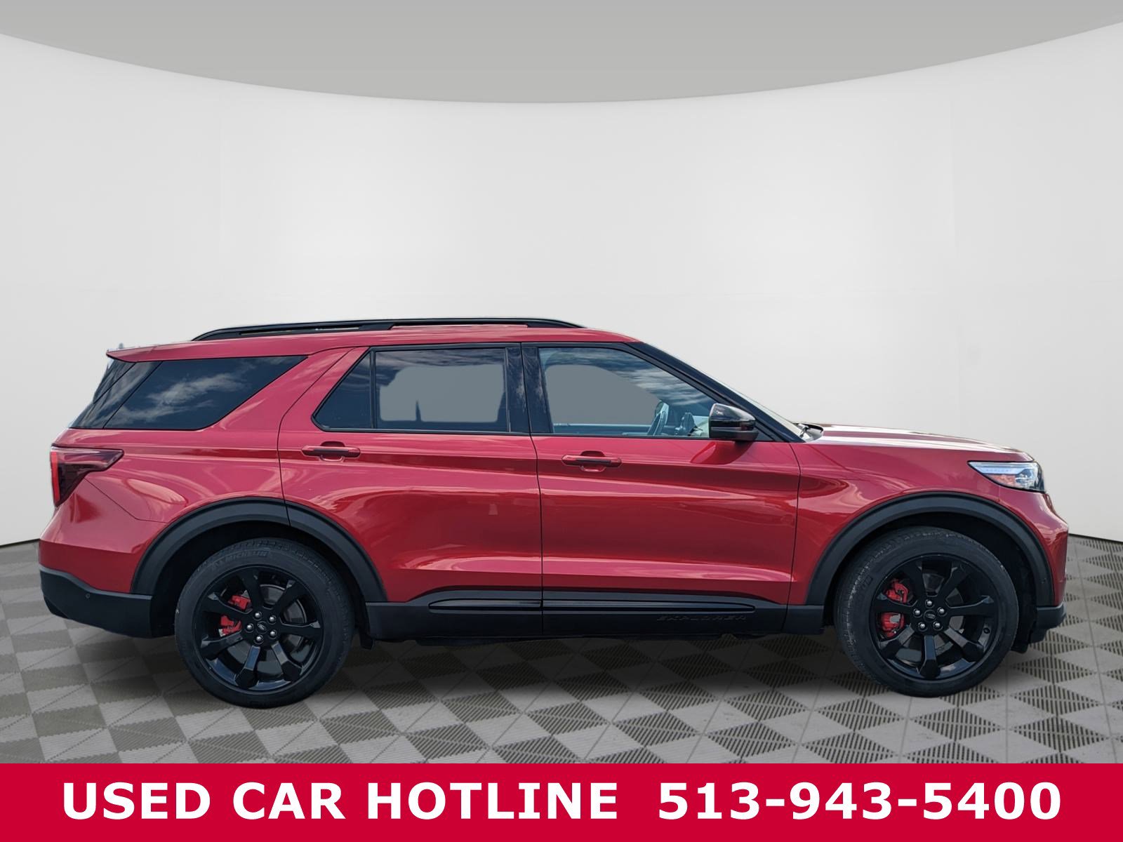 Used 2020 Ford Explorer ST with VIN 1FM5K8GC7LGA51226 for sale in Batavia, OH