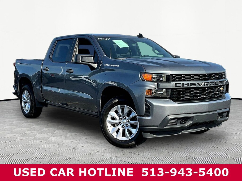 Used 2022 Chevrolet Silverado 1500 LTD Custom Truck Crew Cab