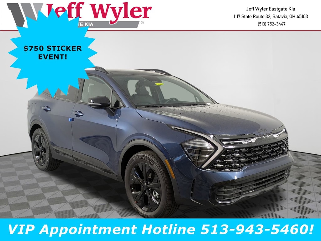 New 2025 Kia Sportage Plug-In Hybrid X-Line SUV