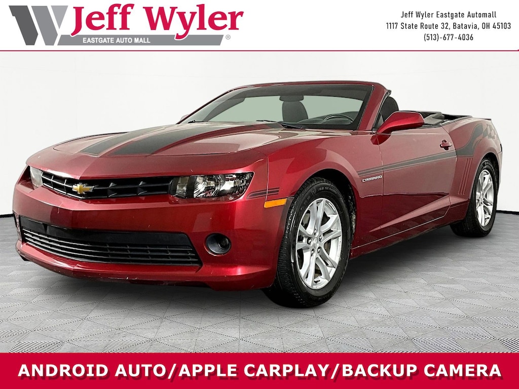 Used 2015 Chevrolet Camaro LT Convertible