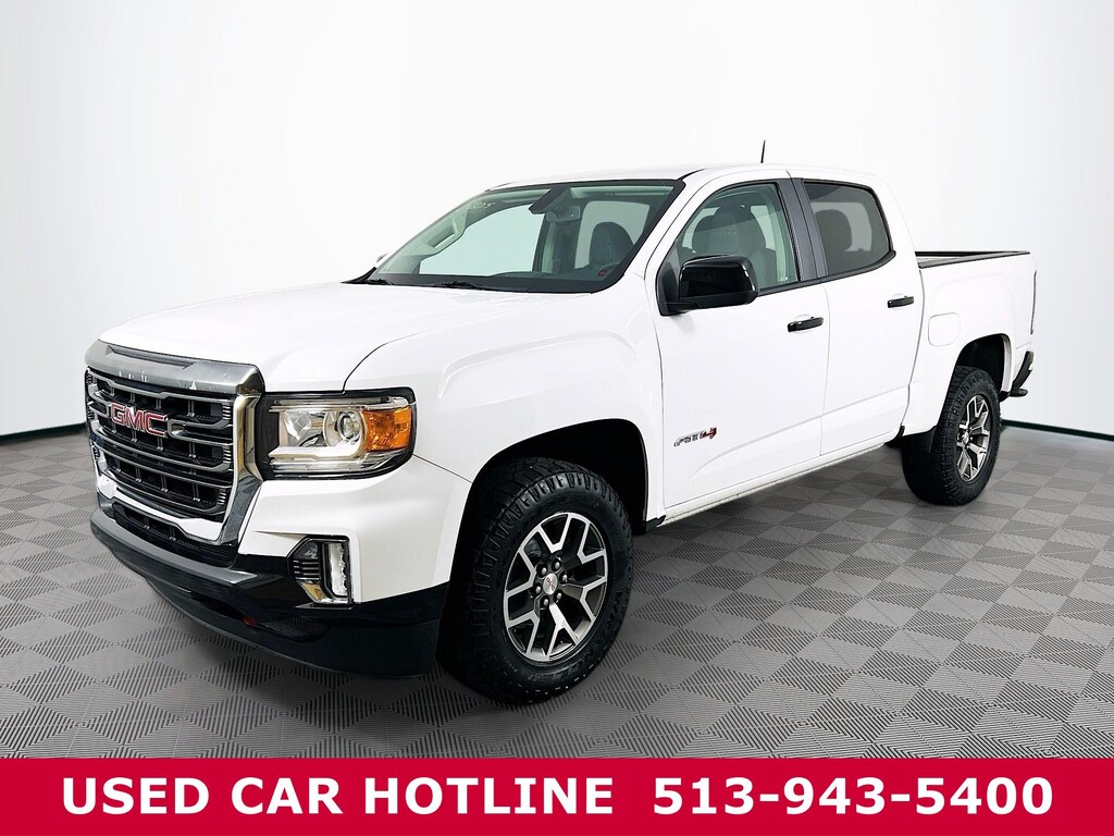 Used 2022 GMC Canyon 4WD AT4 w/Leather Truck Crew Cab