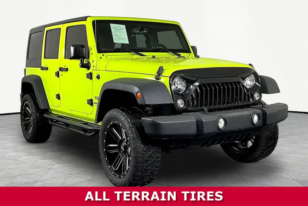 Used 2016 Jeep Wrangler Unlimited Sport SUV