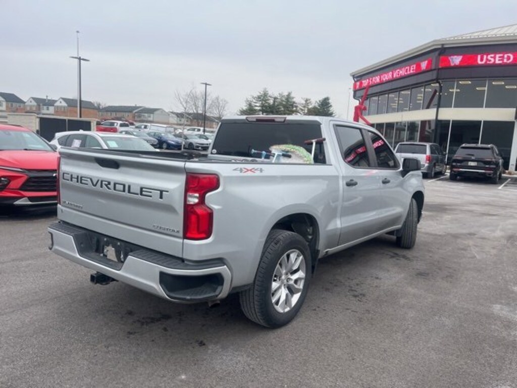 Used 2022 Chevrolet Silverado 1500 LTD Custom Truck Crew Cab