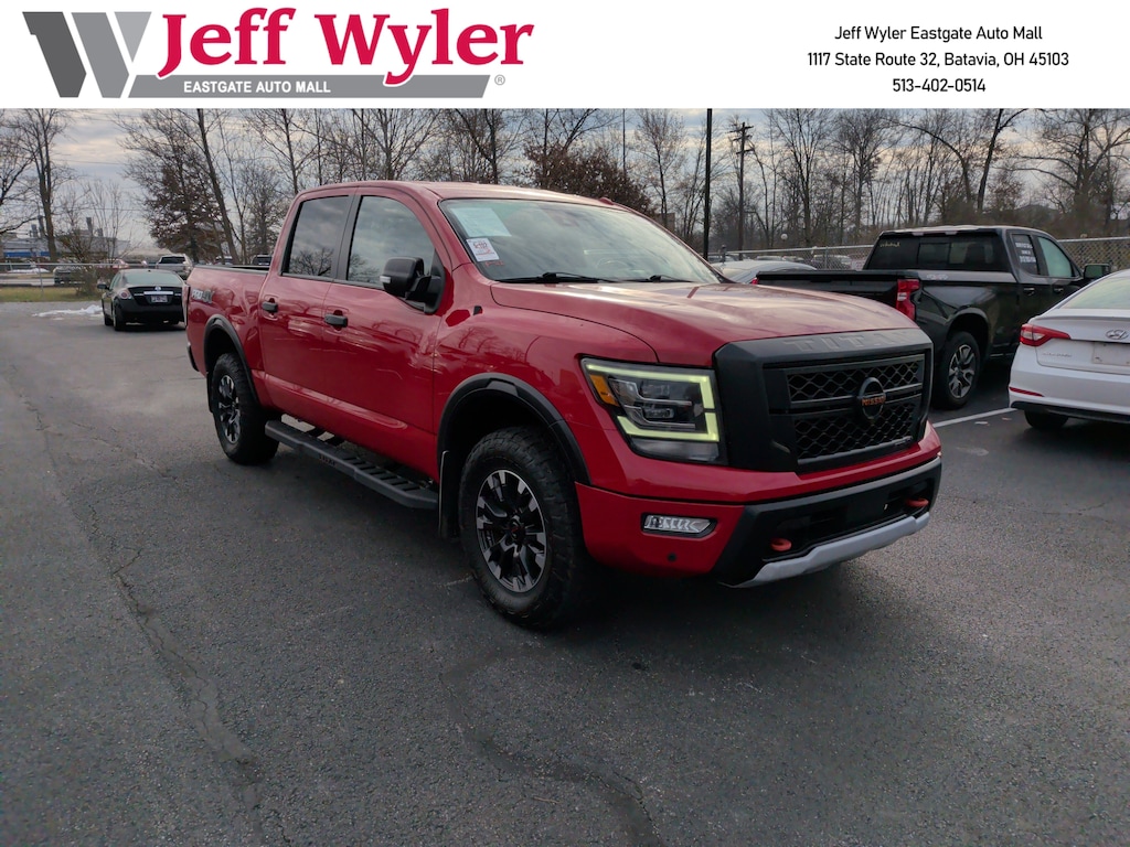 Used 2020 Nissan Titan PRO-4X Truck Crew Cab