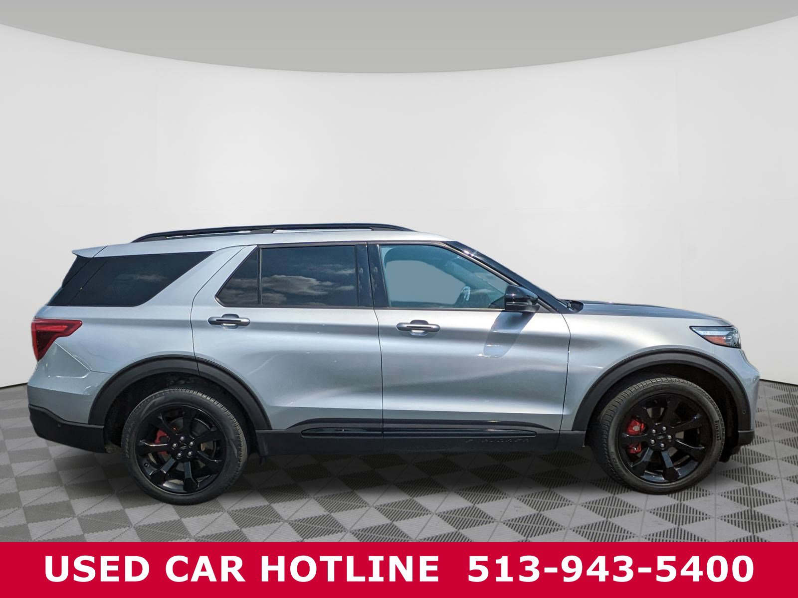 Used 2020 Ford Explorer ST with VIN 1FM5K8GC3LGA68878 for sale in Batavia, OH