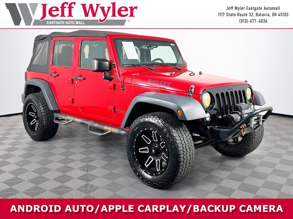 Used 2017 Jeep Wrangler Unlimited Willys Wheeler SUV
