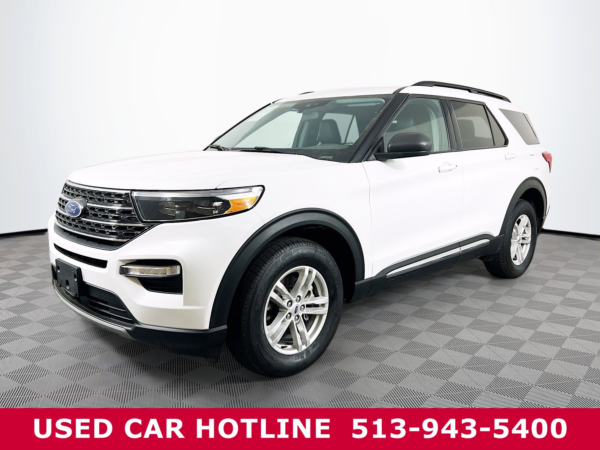 Used 2023 Ford Explorer XLT with VIN 1FMSK8DH0PGA23390 for sale in Batavia, OH