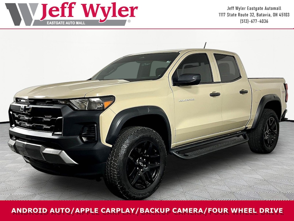 Used 2024 Chevrolet Colorado 4WD Trail Boss Truck Crew Cab