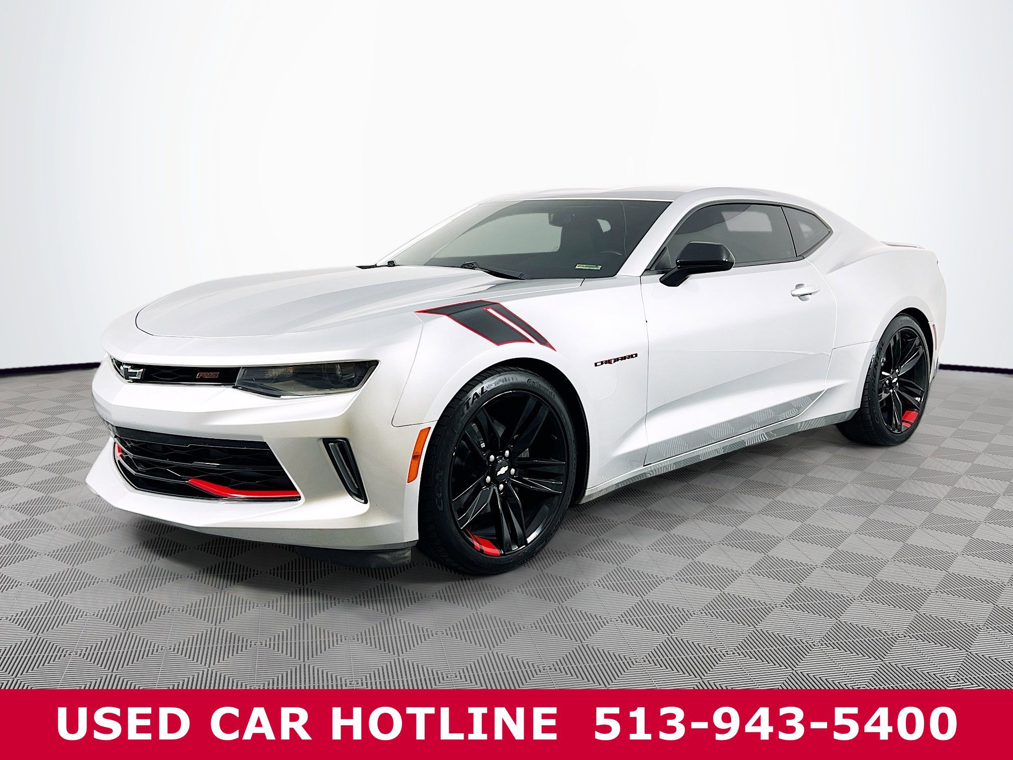 Used 2018 Chevrolet Camaro 2LT with VIN 1G1FC1RS7J0177263 for sale in Batavia, OH