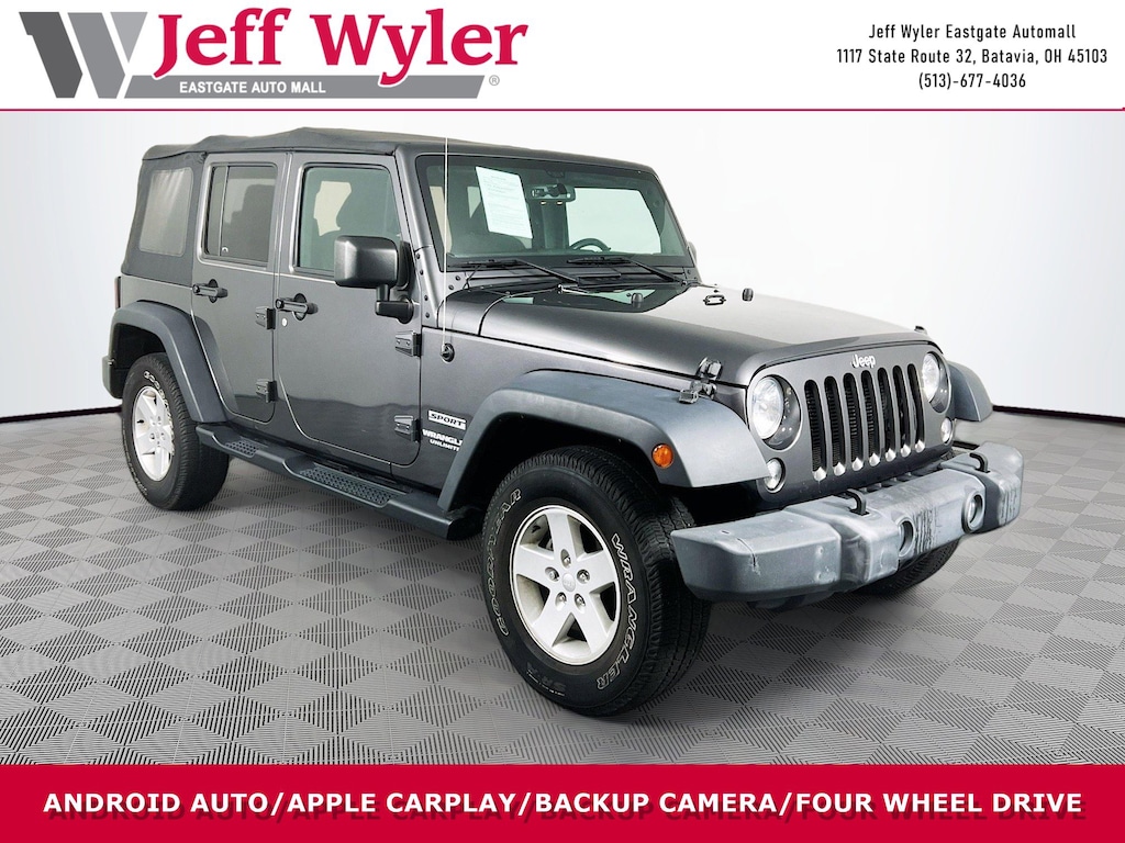 Used 2017 Jeep Wrangler Unlimited Sport SUV