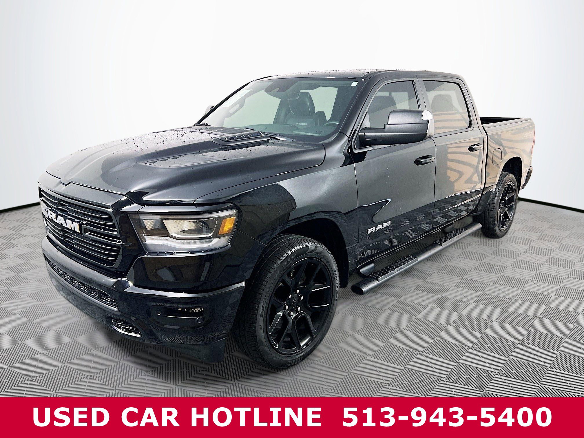 Used 2023 RAM Ram 1500 Pickup Laramie with VIN 1C6SRFJT1PN657095 for sale in Batavia, OH