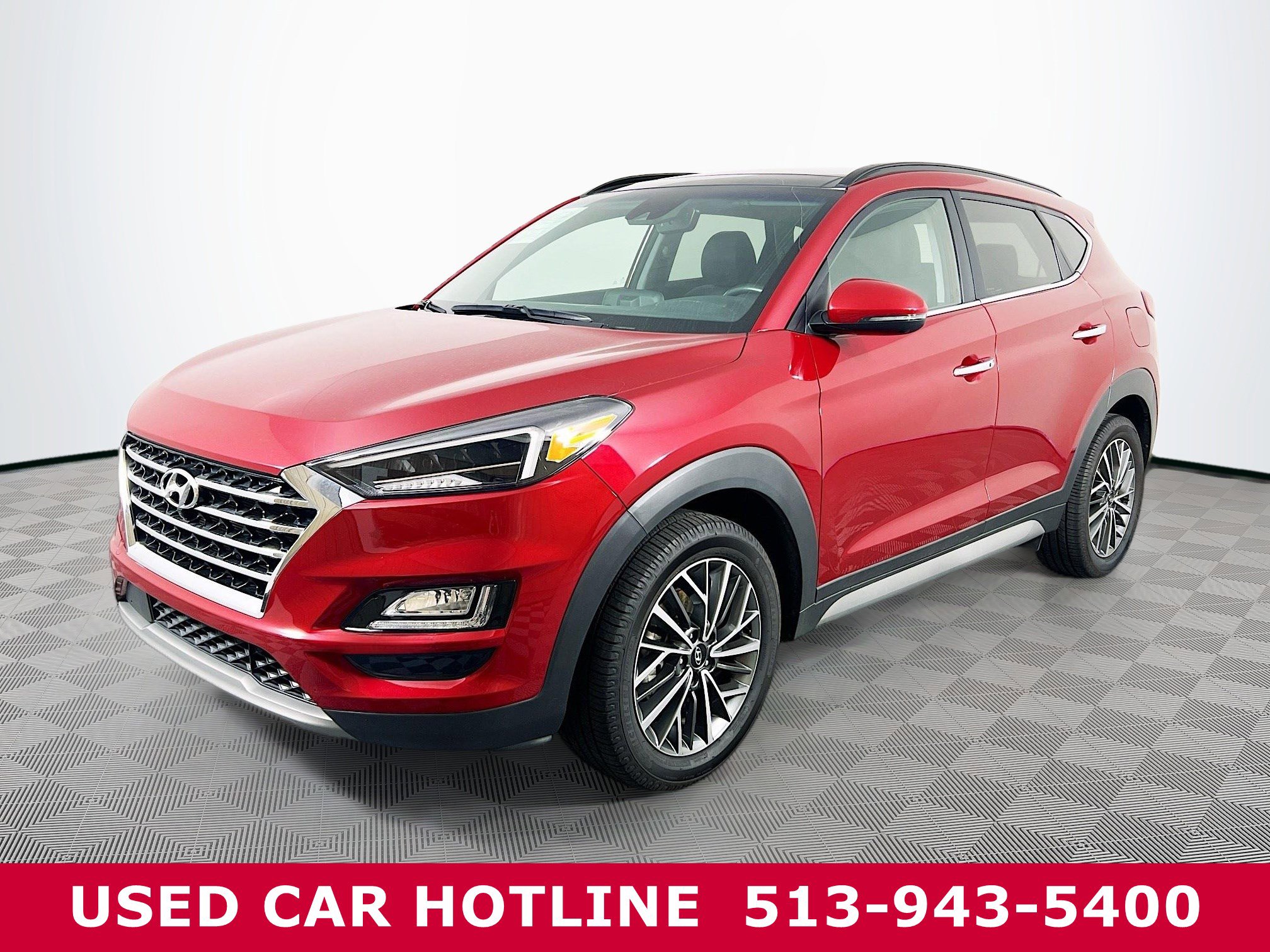 Used 2021 Hyundai Tucson Ultimate with VIN KM8J33AL1MU379445 for sale in Batavia, OH