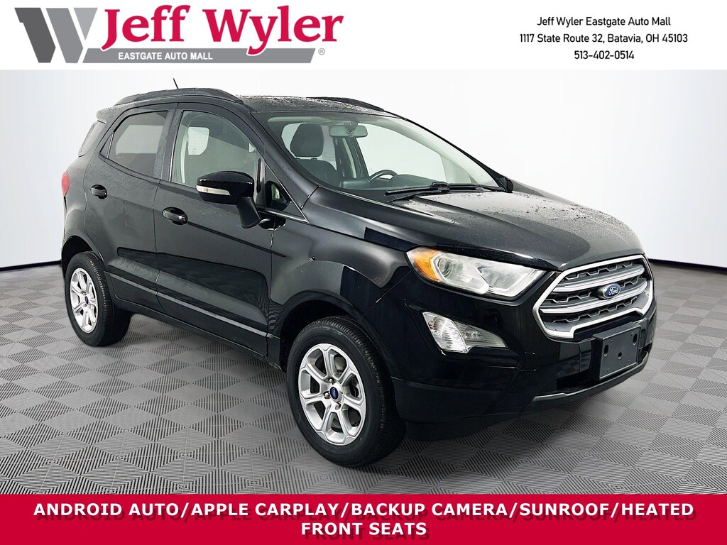 Used 2019 Ford EcoSport SE SUV
