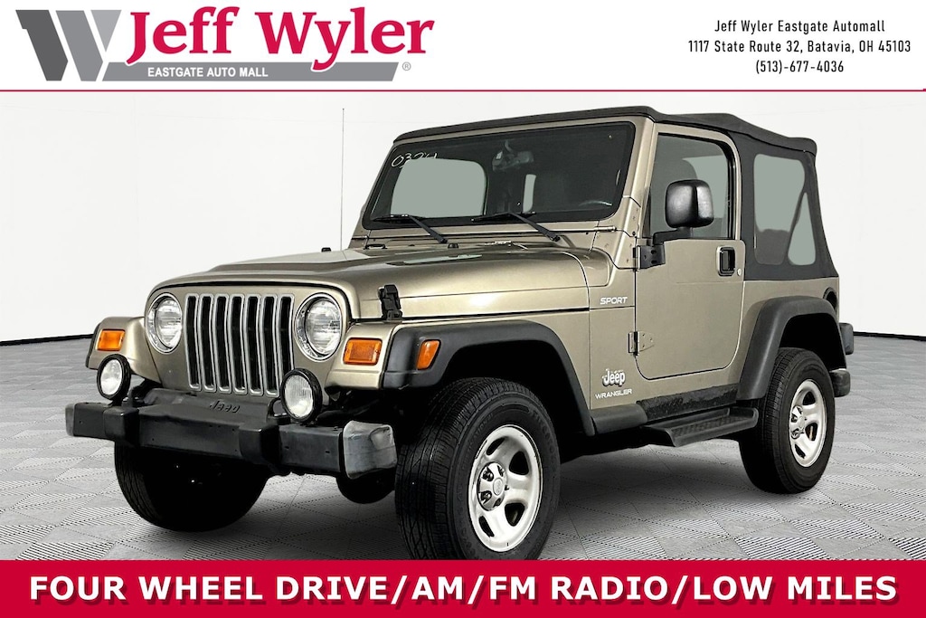 Used 2003 Jeep Wrangler Sport SUV