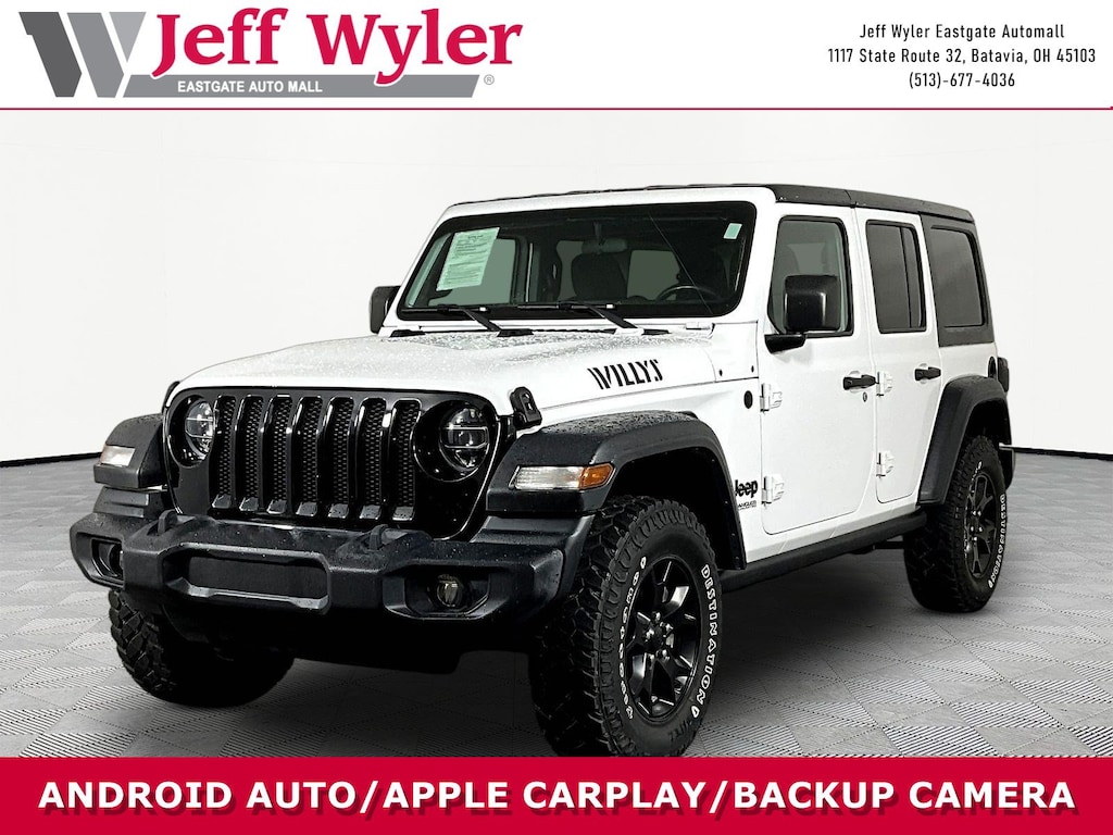 Used 2020 Jeep Wrangler Unlimited Willys SUV