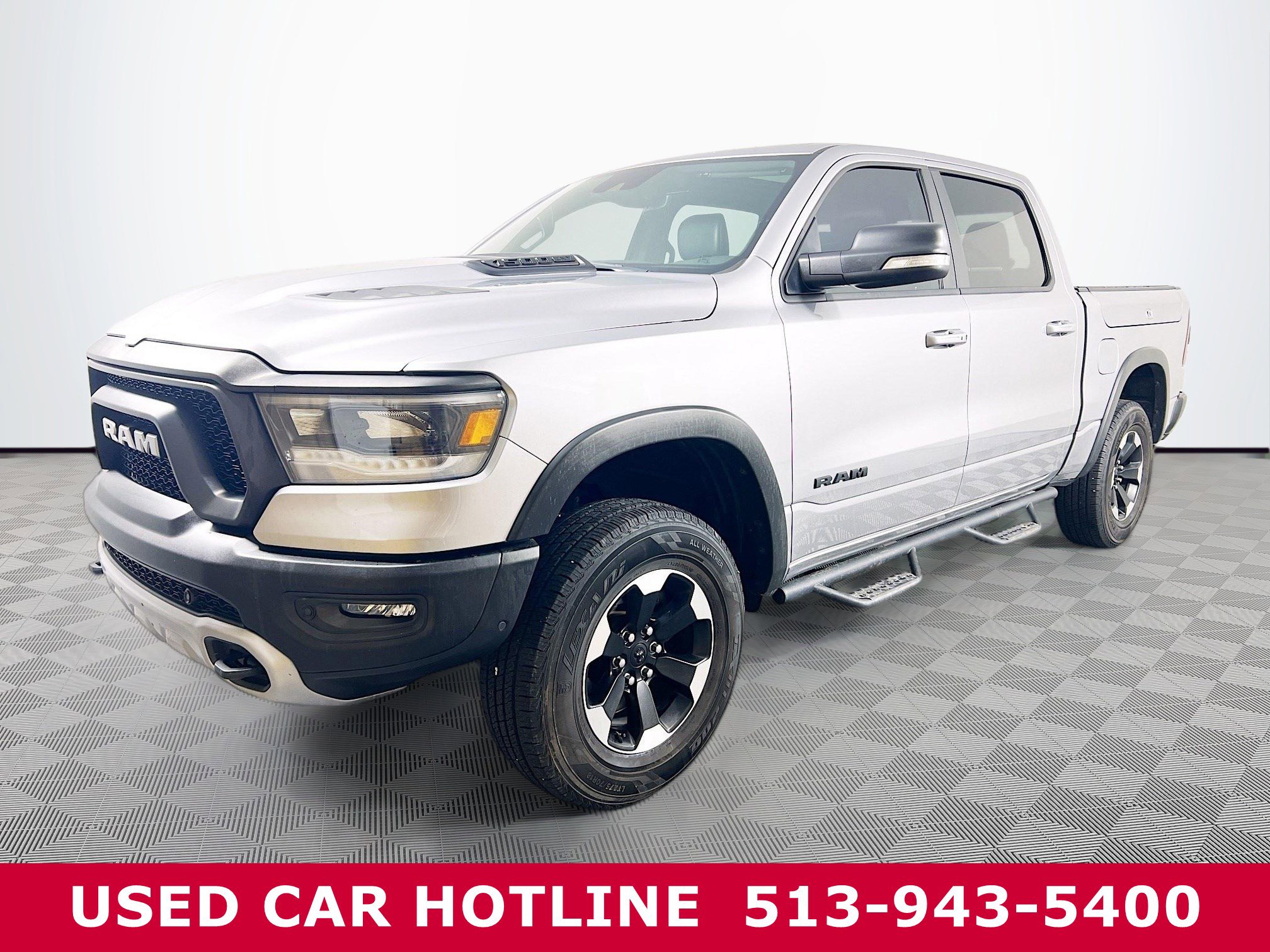 Used 2021 RAM Ram 1500 Pickup Rebel with VIN 1C6SRFLT8MN518736 for sale in Batavia, OH