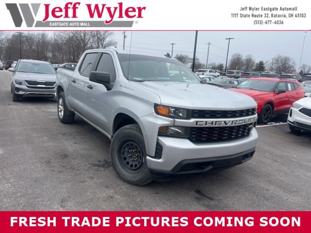 Used 2022 Chevrolet Silverado 1500 LTD Custom Truck Crew Cab