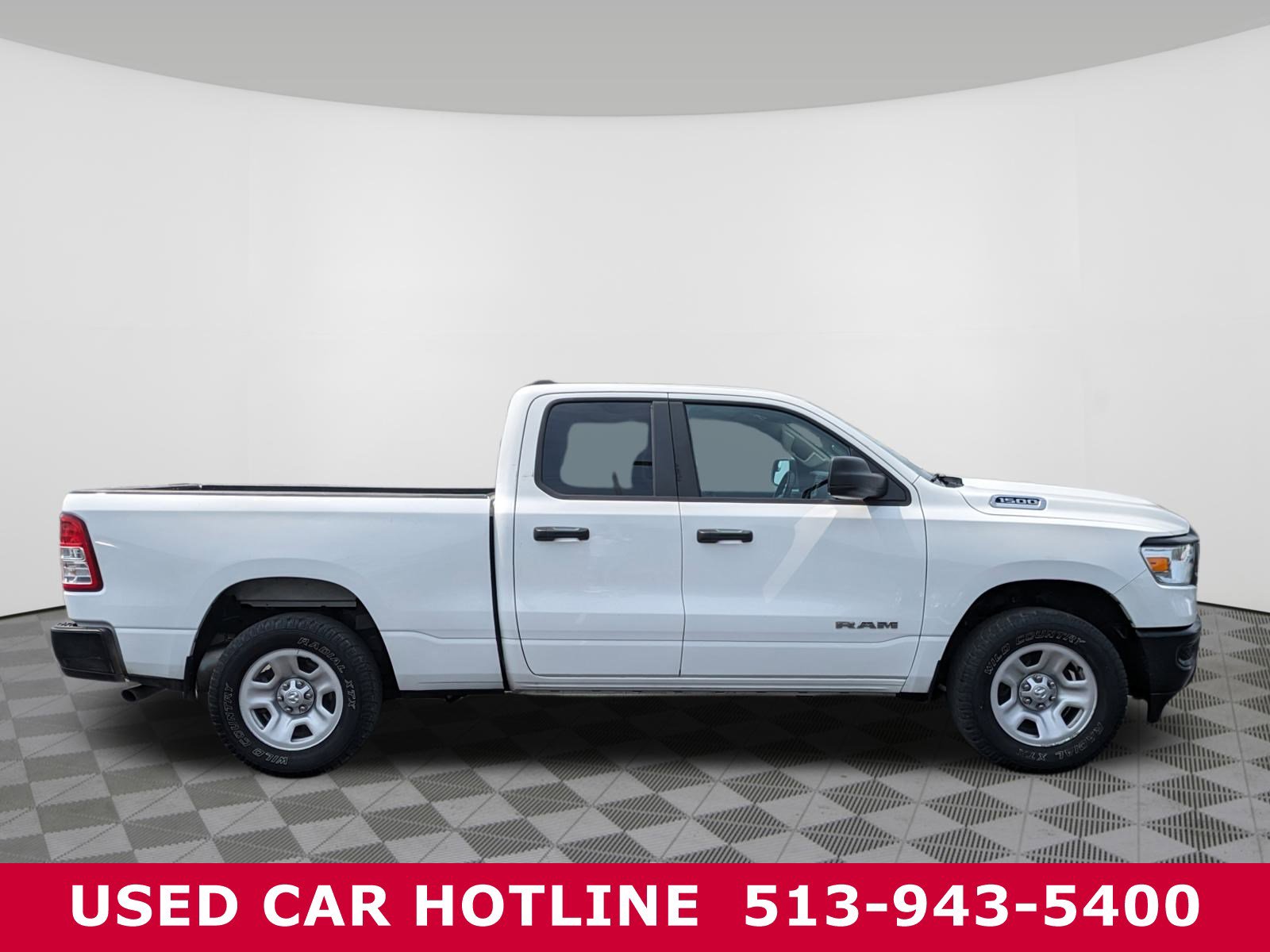 Used 2021 RAM Ram 1500 Pickup Tradesman with VIN 1C6RRFCG6MN565992 for sale in Batavia, OH