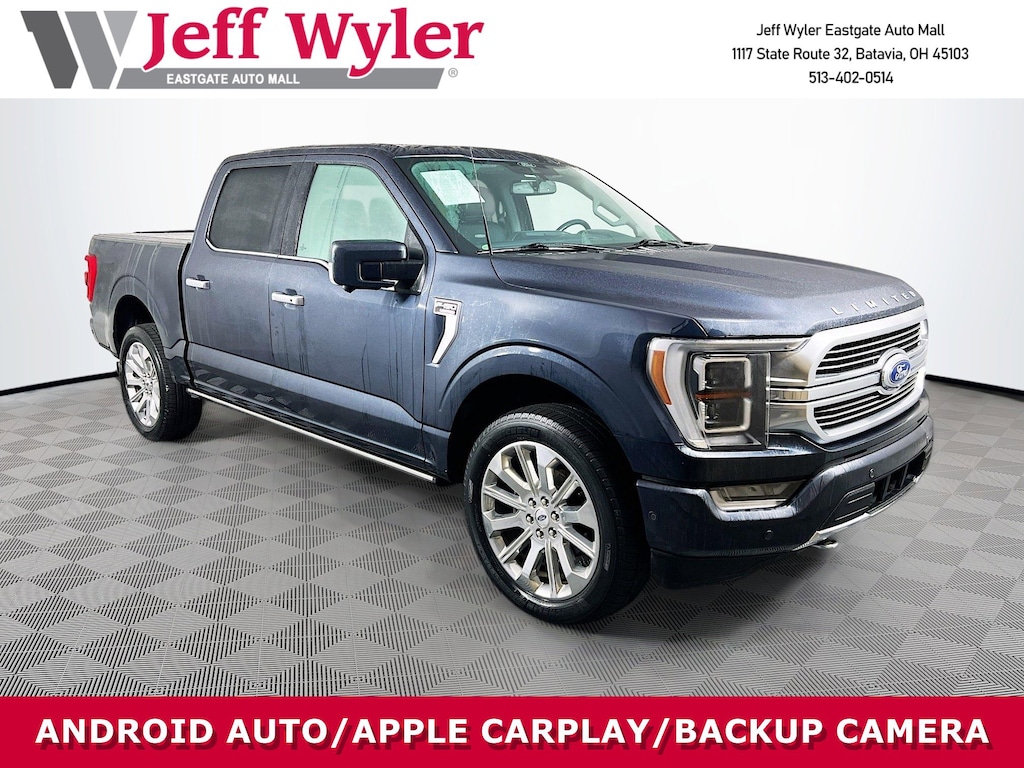 Used 2021 Ford F-150 Limited Truck SuperCrew Cab