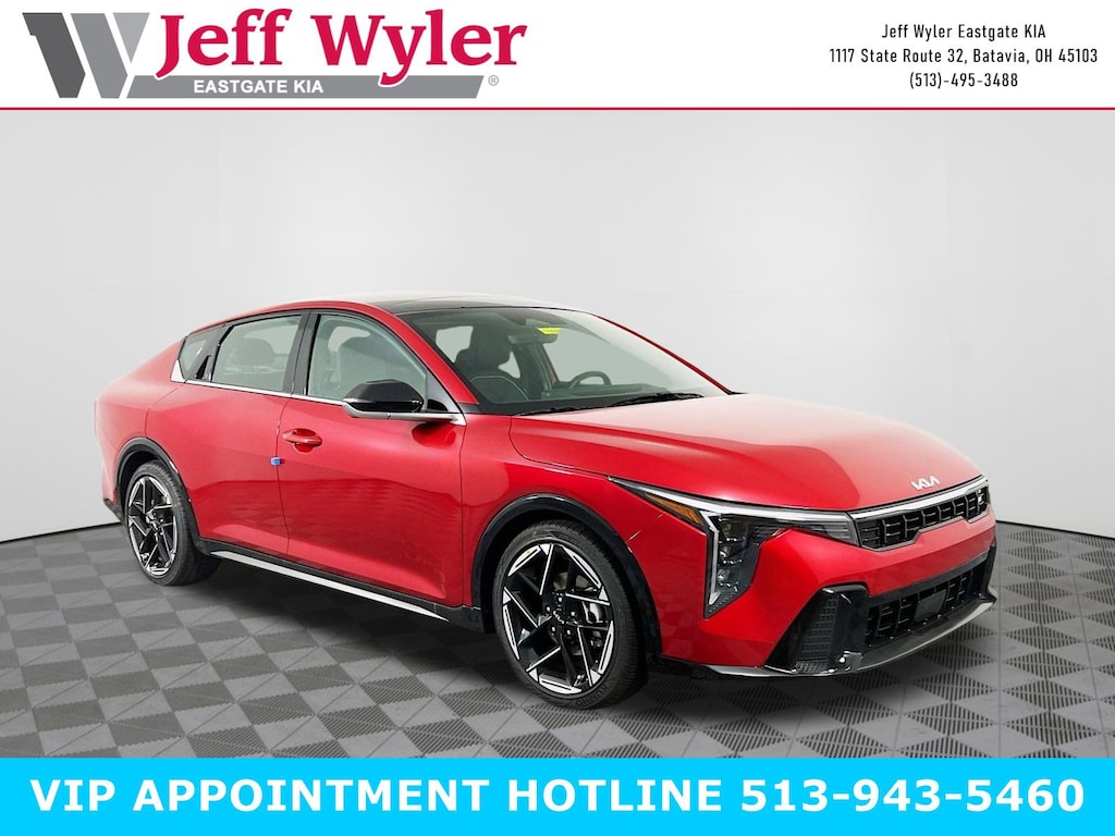 New 2025 Kia K4 GT-Line Sedan