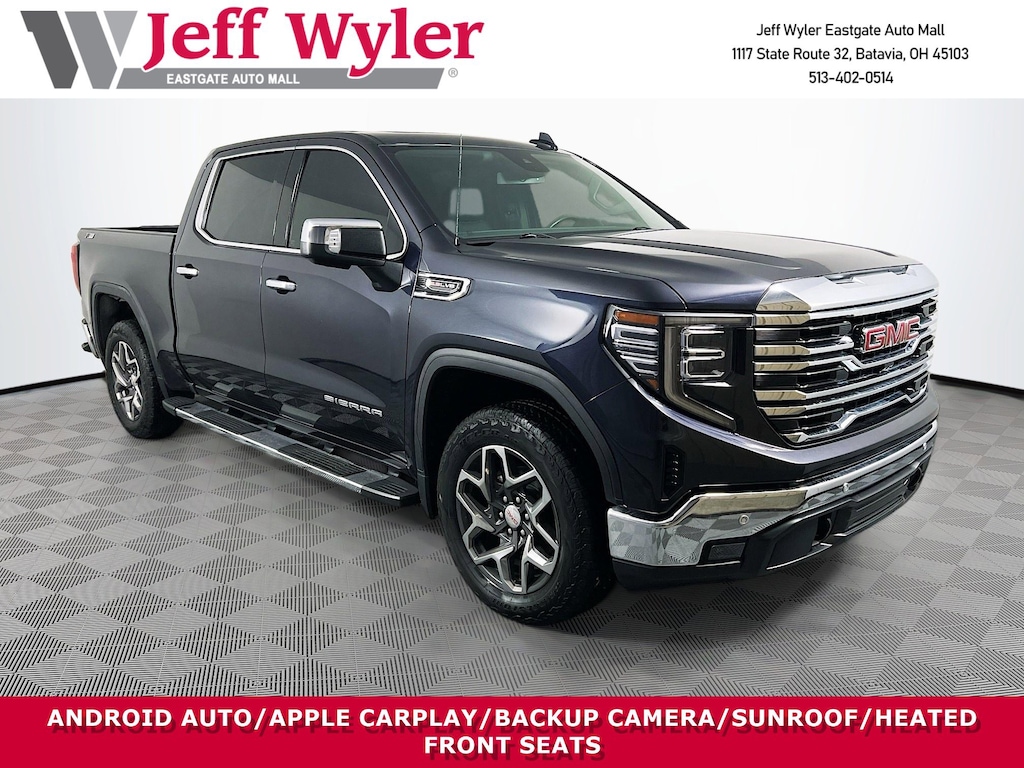 Used 2022 GMC Sierra 1500 SLT Truck Crew Cab