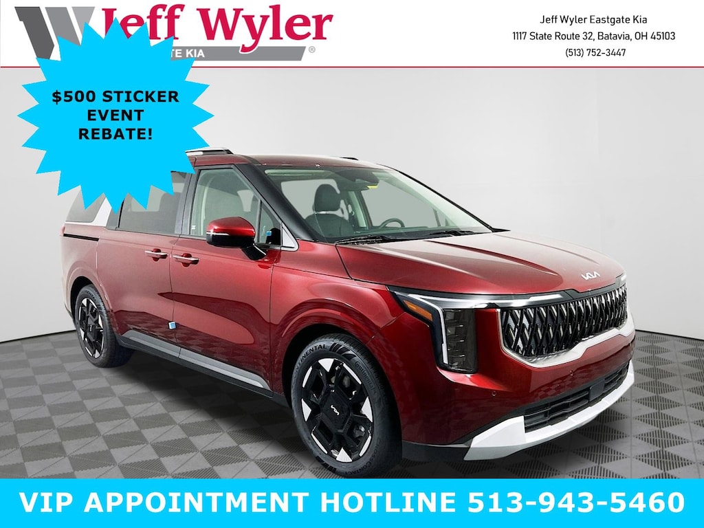 New 2026 Kia Carnival EX Van Passenger Van