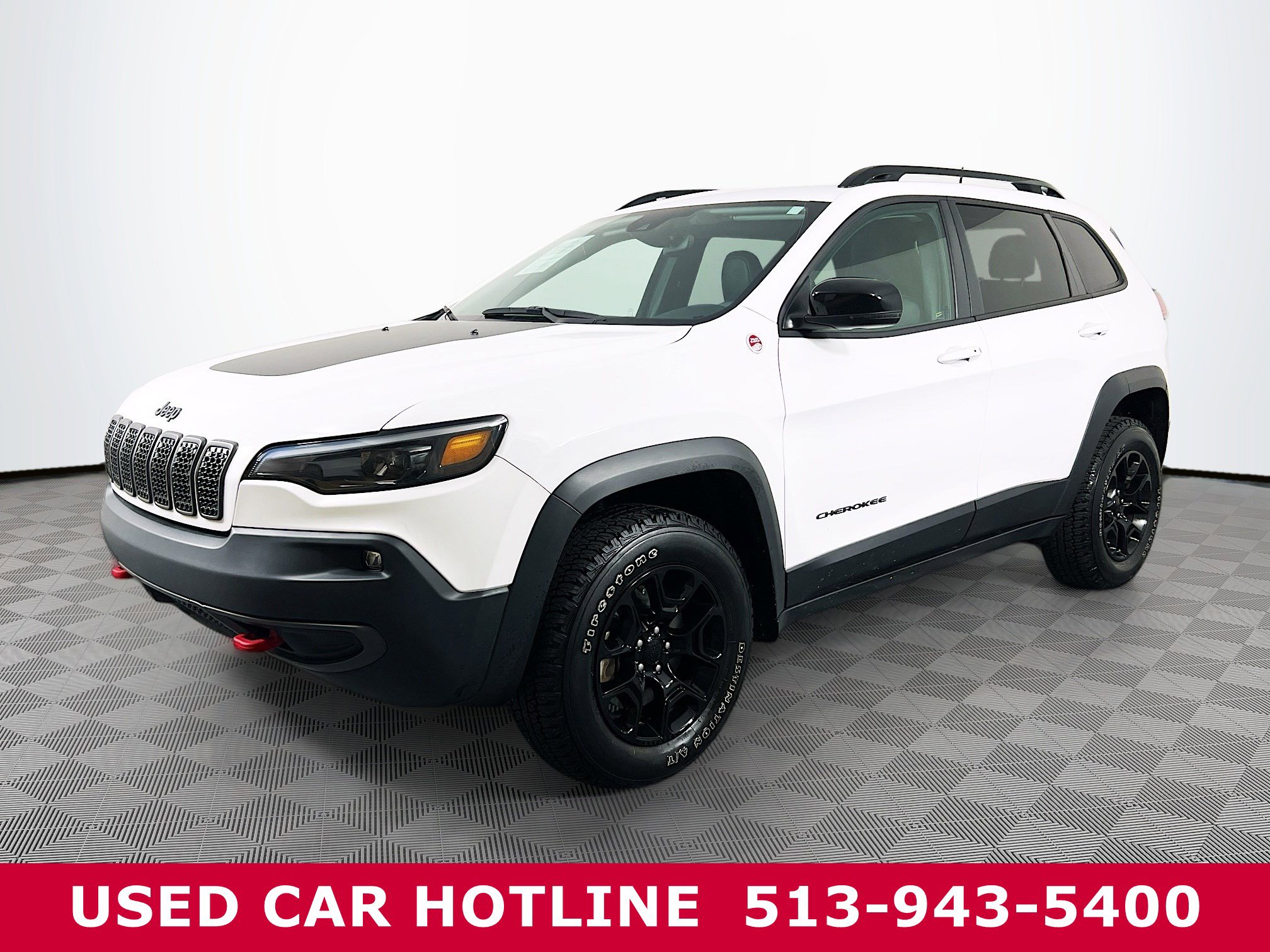 Used 2022 Jeep Cherokee Trailhawk with VIN 1C4PJMBX8ND548597 for sale in Batavia, OH