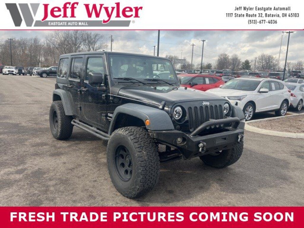 Used 2018 Jeep Wrangler JK Unlimited Sport S SUV