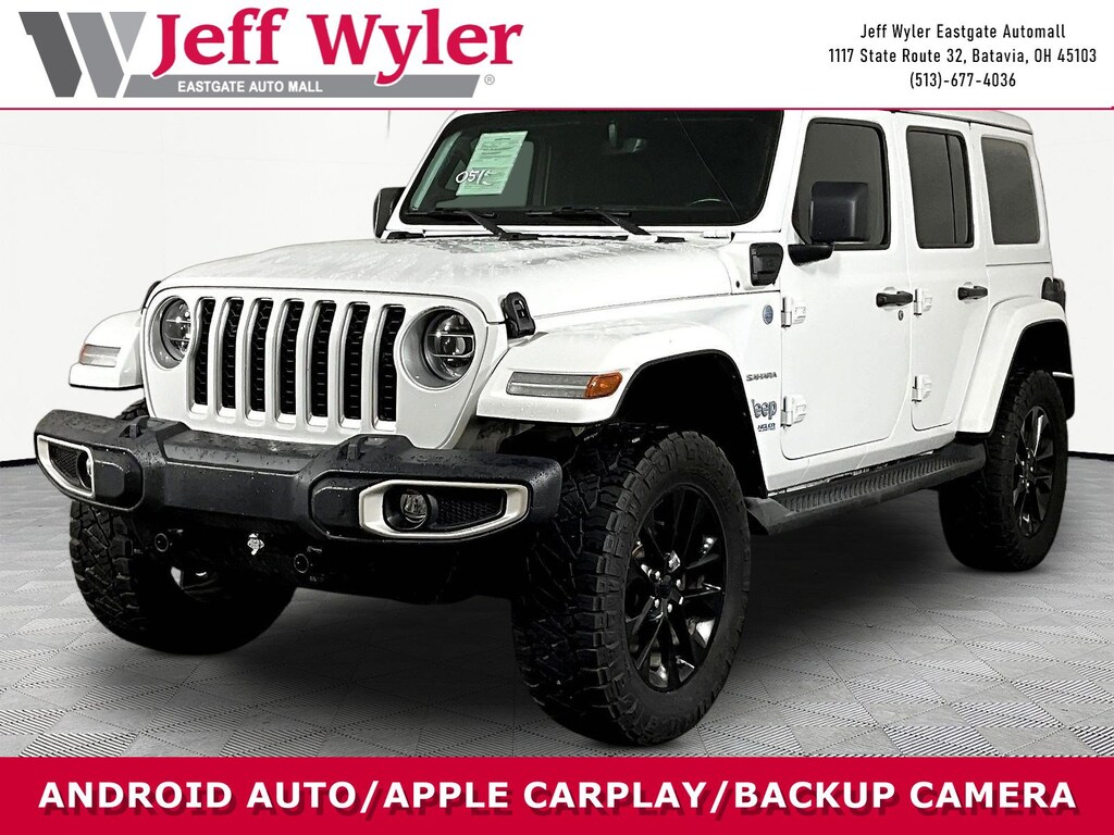 Used 2021 Jeep Wrangler 4xe Unlimited Sahara SUV