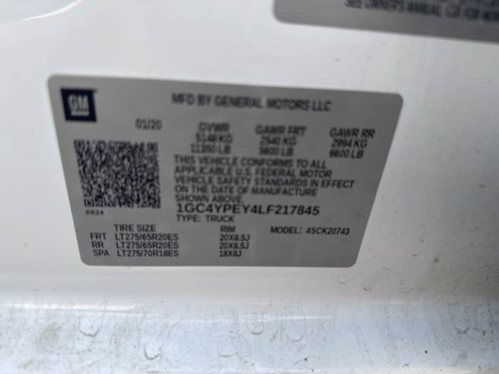 Used 2020 Chevrolet Silverado 2500HD LTZ Truck Crew Cab