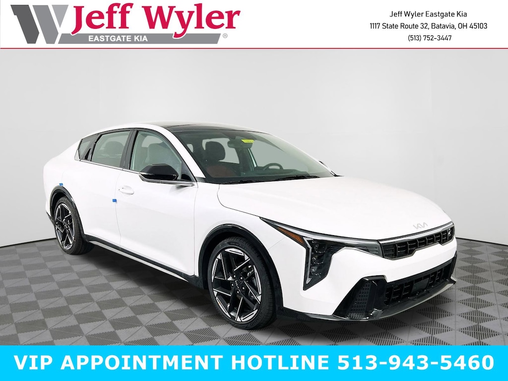 New 2025 Kia K4 GT-Line Sedan