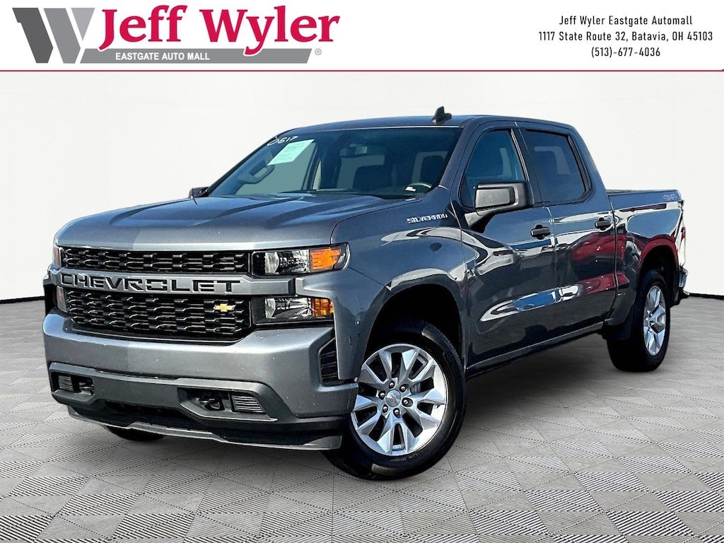 Used 2022 Chevrolet Silverado 1500 LTD Custom Truck Crew Cab