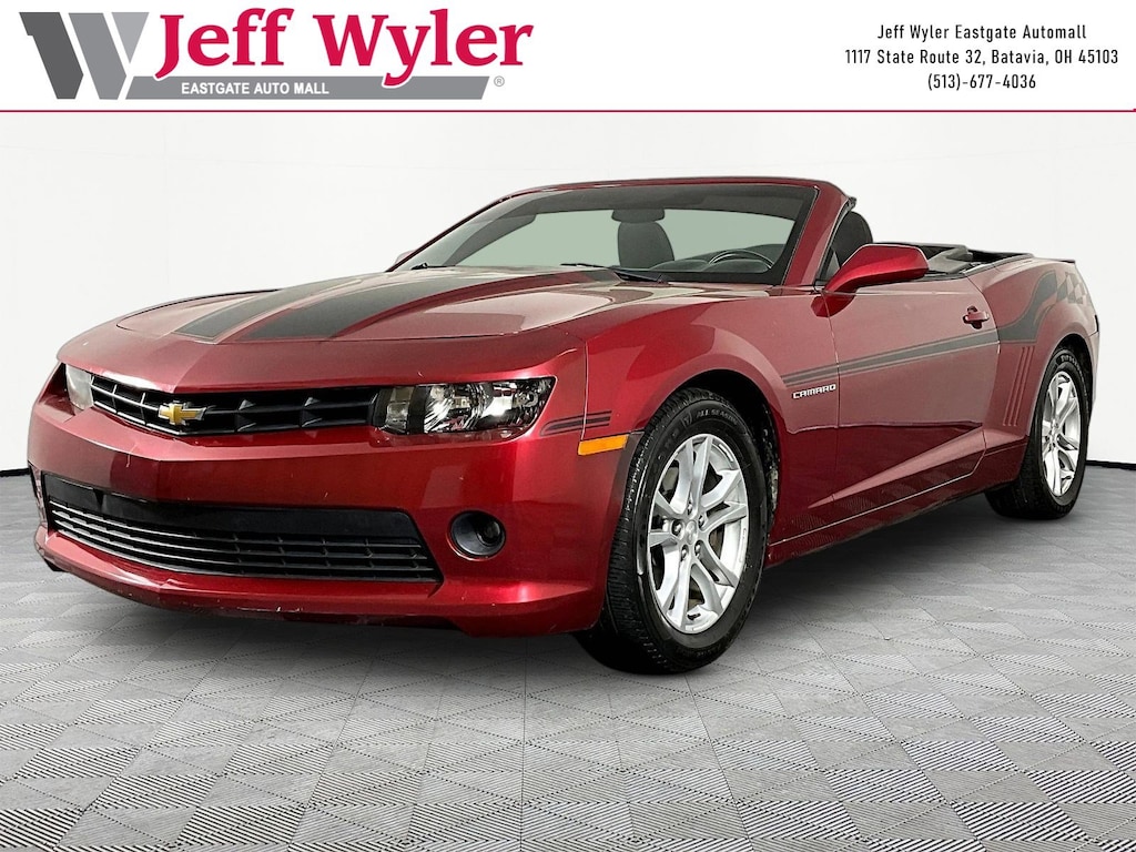 Used 2015 Chevrolet Camaro LT Convertible