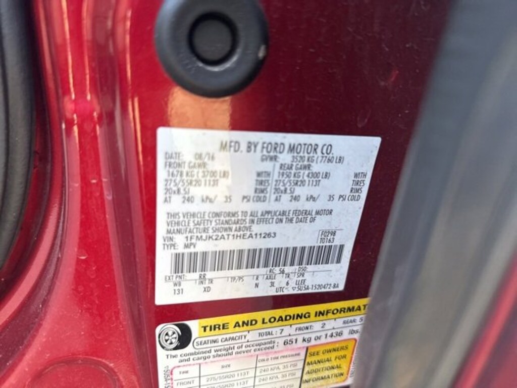 Used 2017 Ford Expedition EL Limited SUV