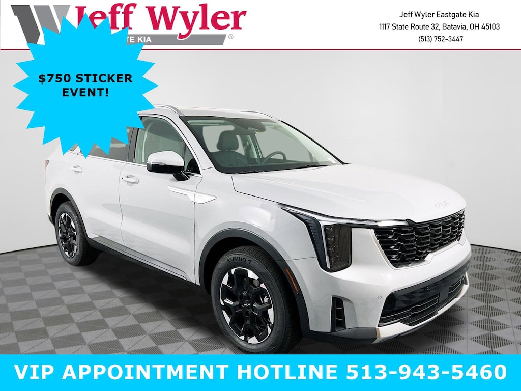 New 2025 Kia Sorento S SUV