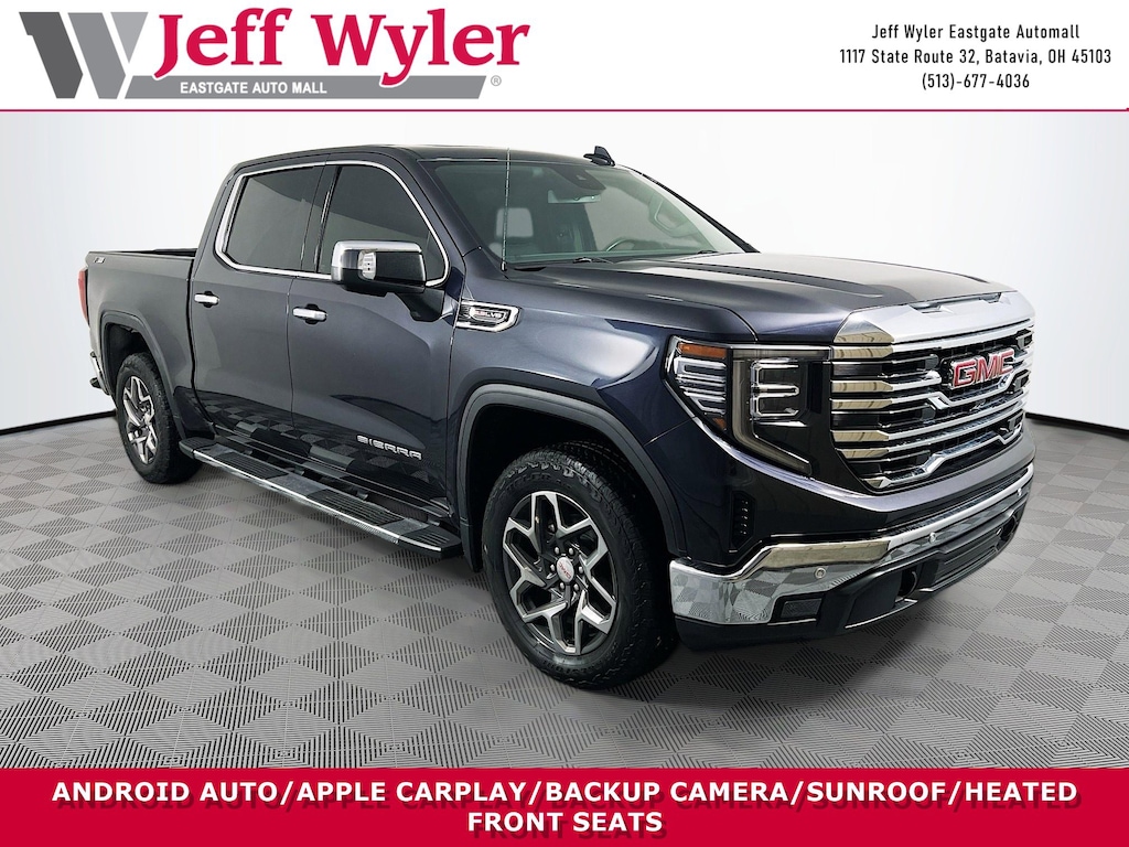 Used 2022 GMC Sierra 1500 SLT Truck Crew Cab