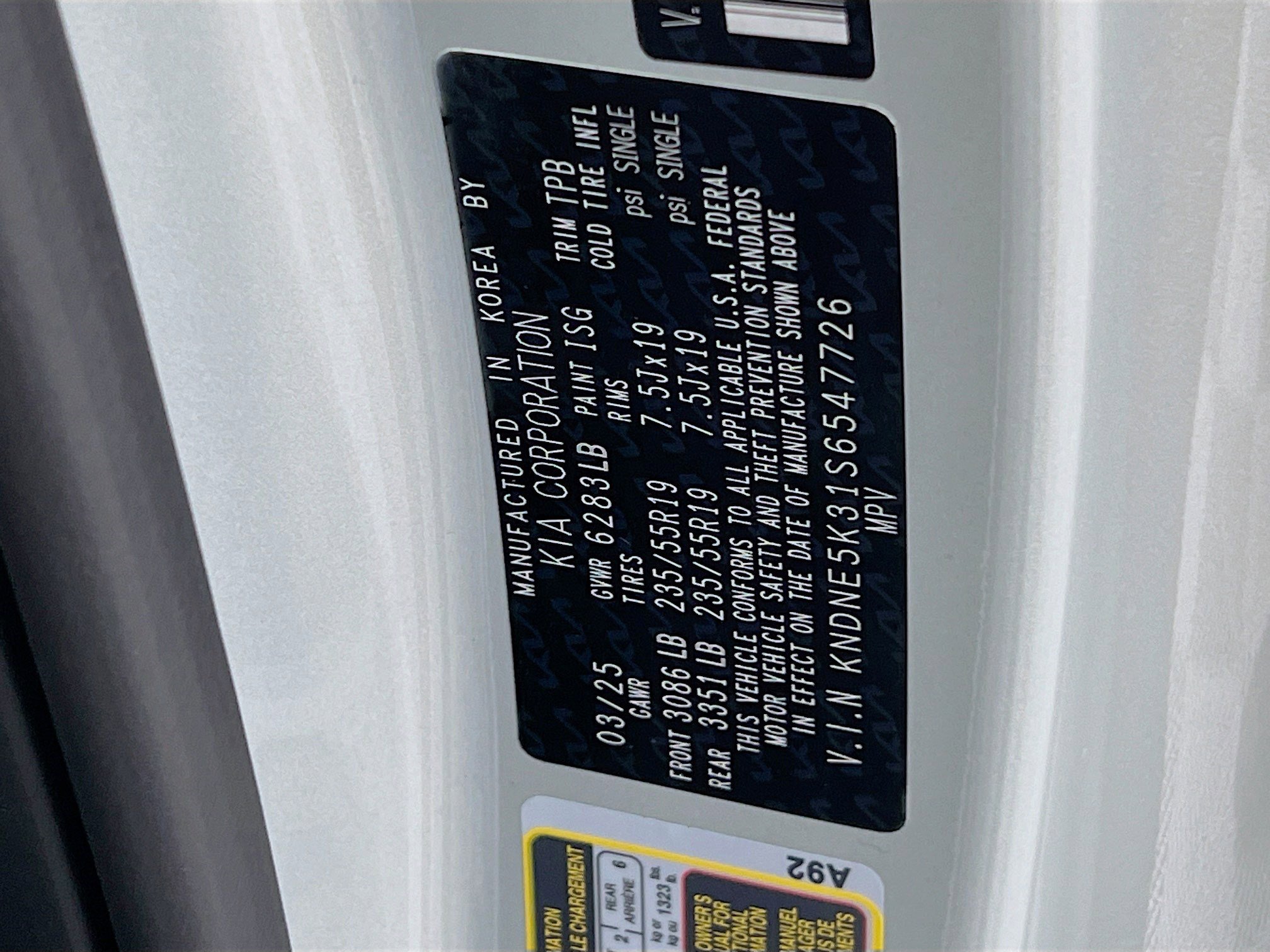 2025 Kia Carnival SX - Photo 38