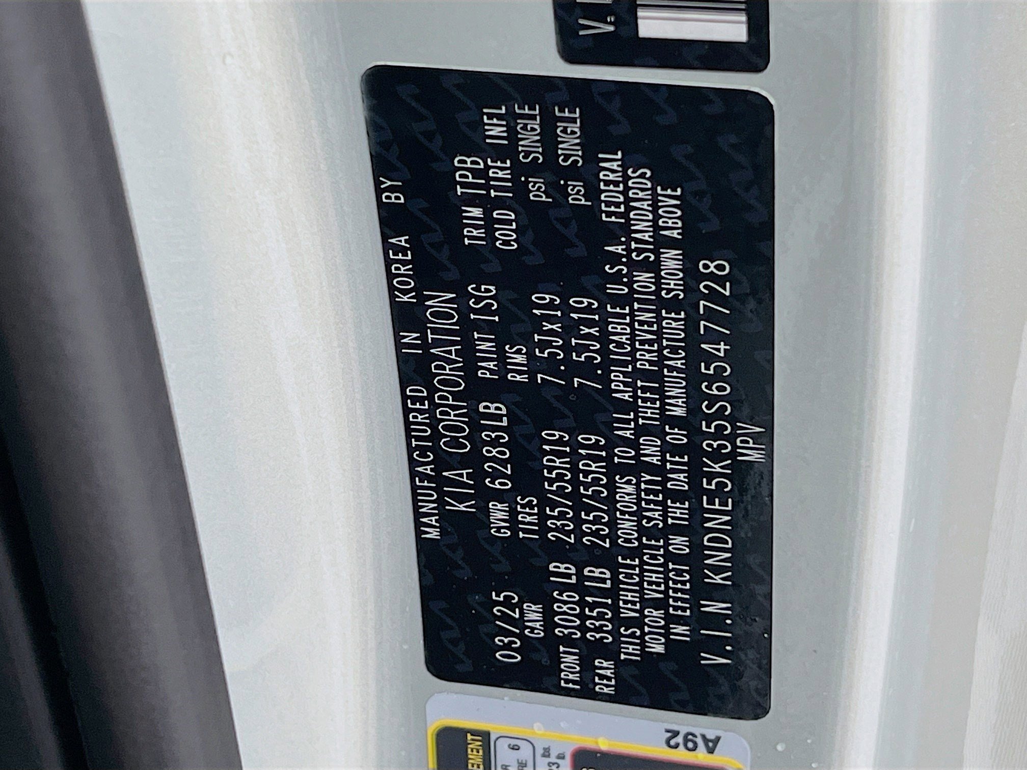 2025 Kia Carnival SX - Photo 38