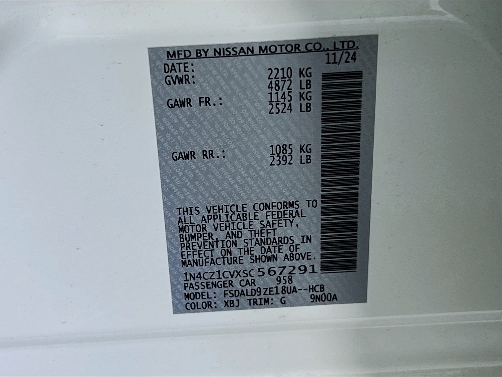 2025 Nissan Leaf SV PLUS - Photo 35