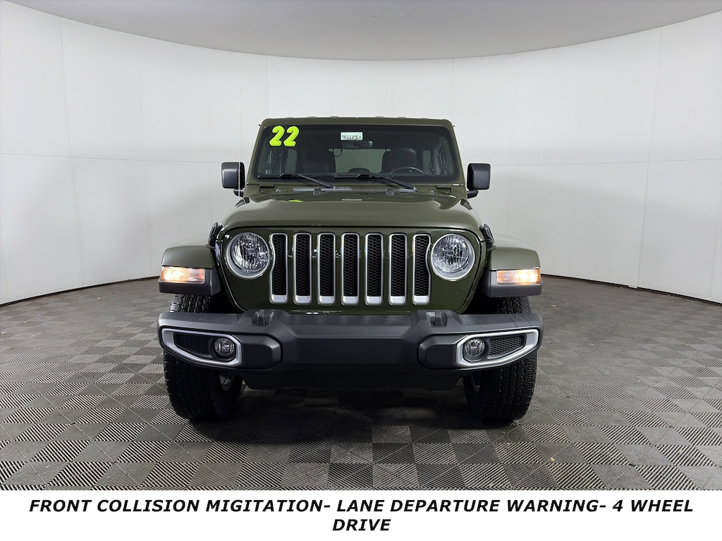 Used 2022 Jeep Wrangler Unlimited Sahara 4x4 SUV