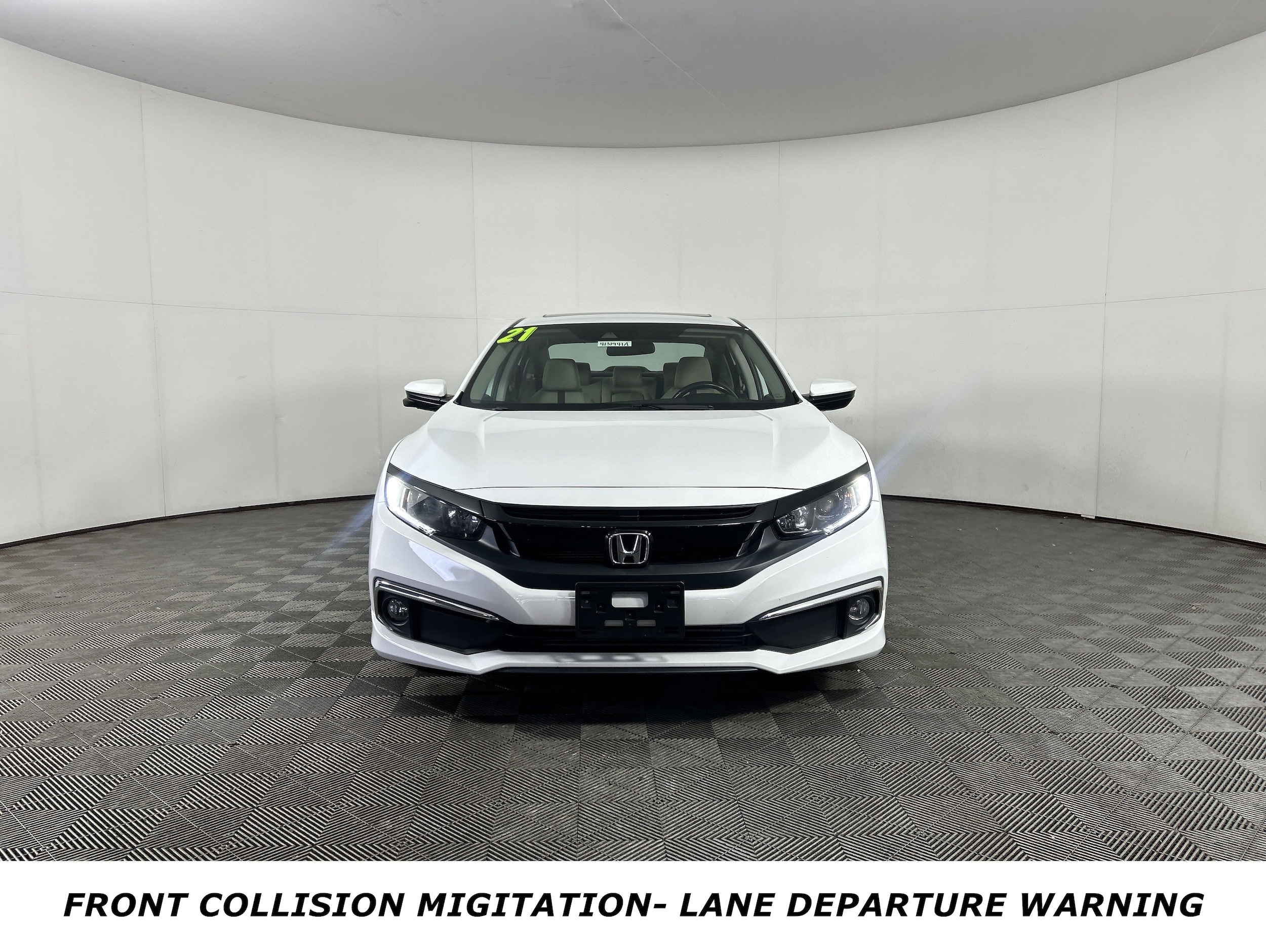 Used 2021 Honda Civic EX with VIN 19XFC1F30ME011280 for sale in Fairfield, OH