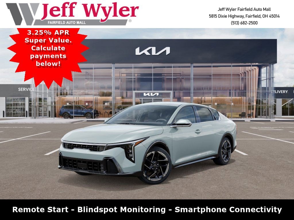 New 2025 Kia K4 GT-Line Sedan
