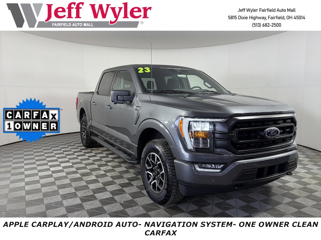 Used 2023 Ford F-150 XLT 4WD SuperCrew 5.5 Box Truck SuperCrew Cab