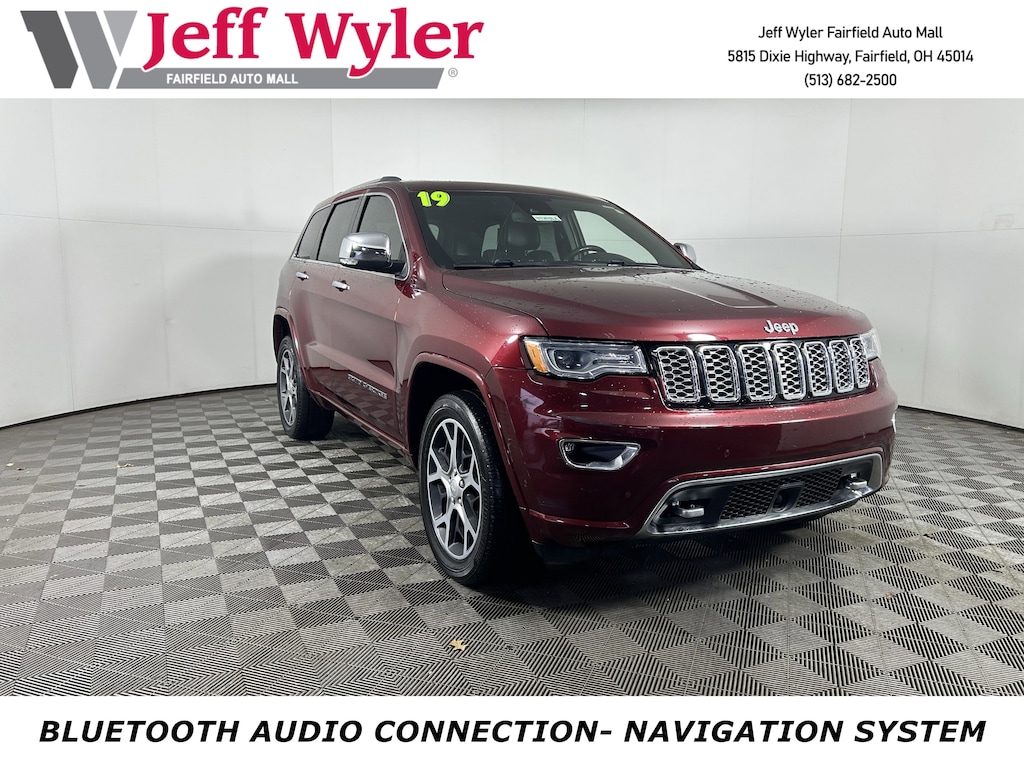 Used 2019 Jeep Grand Cherokee Overland 4x4 SUV