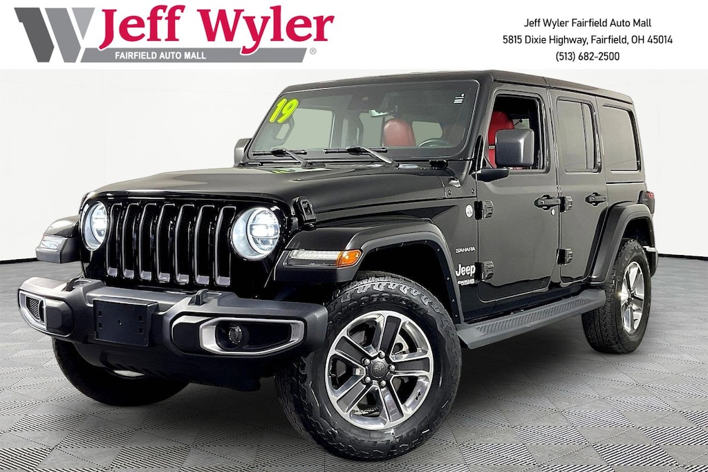 Used 2019 Jeep Wrangler Unlimited Sahara 4x4 SUV
