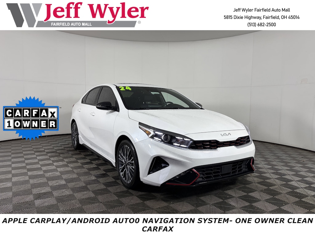 Certified 2024 Kia Forte GT-Line IVT Sedan