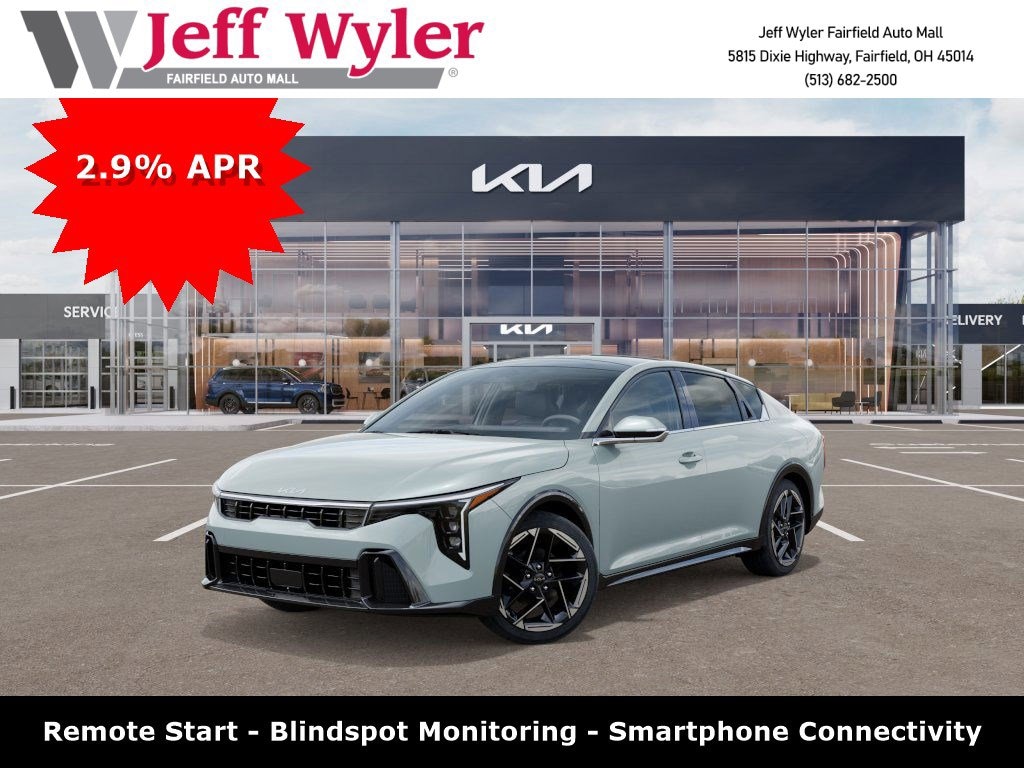 New 2025 Kia K4 GT-Line Sedan