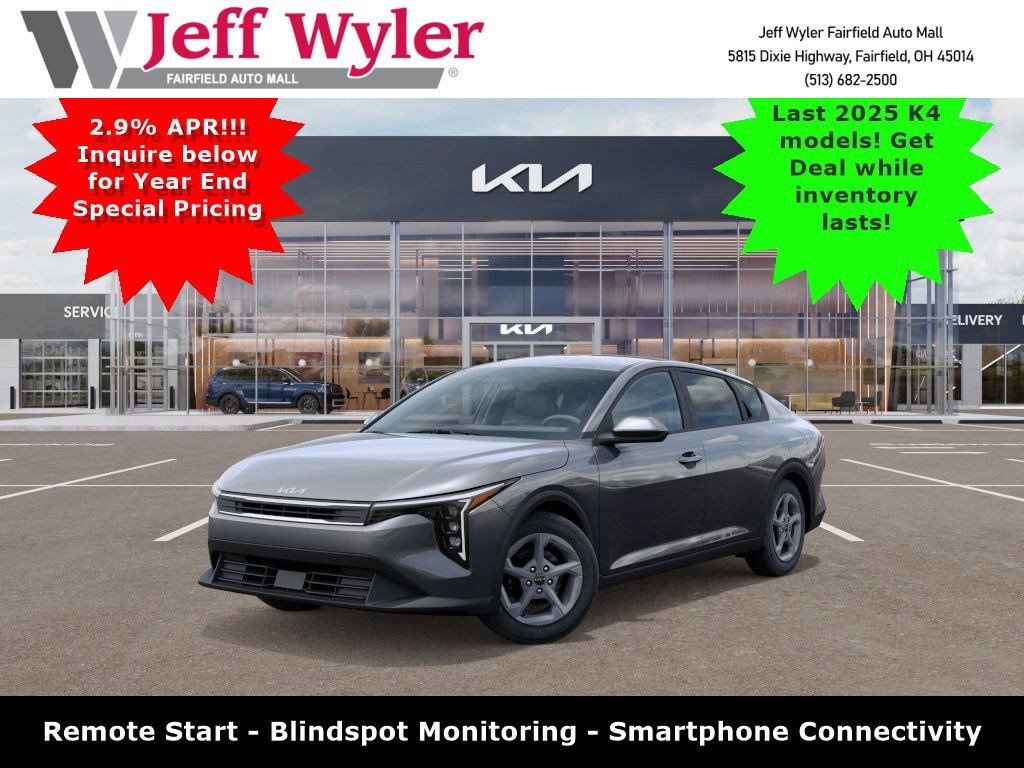 New 2025 Kia K4 LXS Sedan
