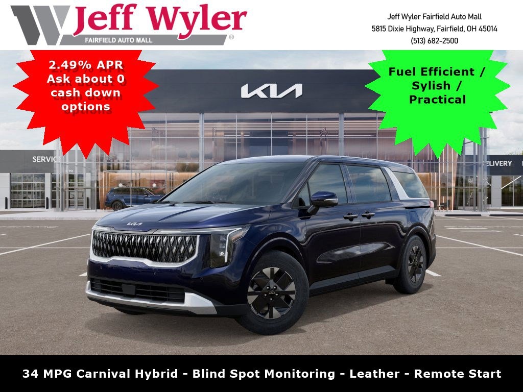 New 2026 Kia Carnival Hybrid LXS Van Passenger Van
